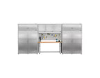 Meuble de rangement extra-large 2 pièces Seville Classics UltraHD, 152,4 x 60,96 cm