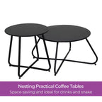Ensemble de patio extérieur 5 pièces en osier GRANDPATIO avec causeuse