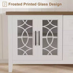 Meuble TV avec tiroirs de rangement, Meuble TV, Table console TV pour salon/chambre à coucher, Armoire de rangement