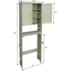 Meuble de rangement pour WC, étagère WC.