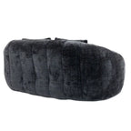 GDFStudio - Canapé paresseux 2 places en chenille Laurel avec mousse haute densité et confort surdimensionné