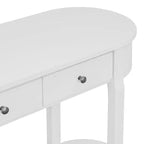 Console rustique Whisen Table d'entrée Table d'appoint avec tiroir à façade cannelée