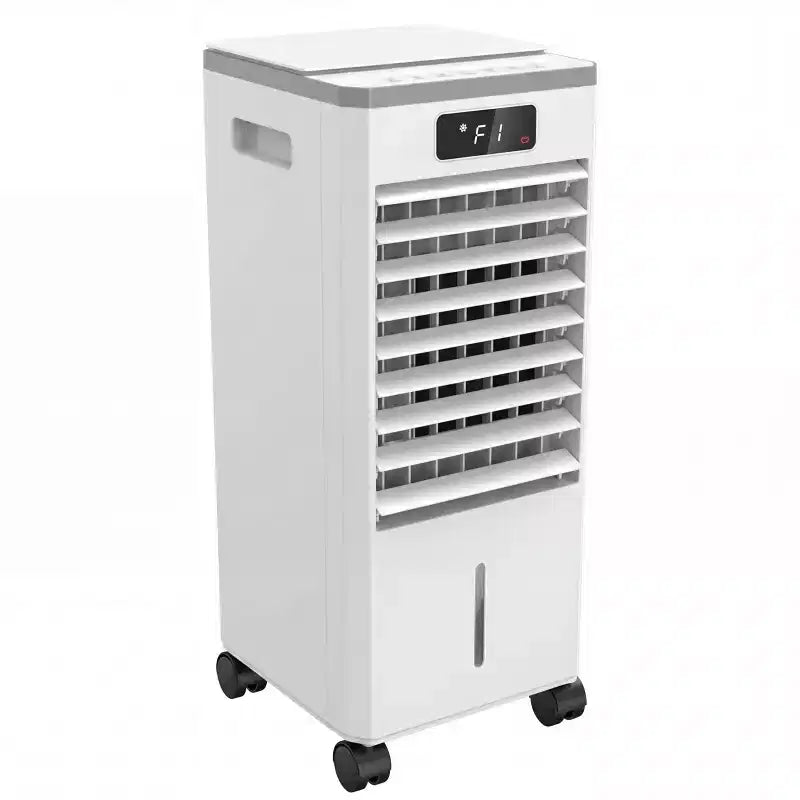 Refroidisseur d'air évaporatif portable 7L avec télécommande, 3 vitesses, minuterie et ventilateur oscillant pour la maison et le bureau