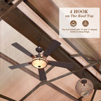 Tonnelle EROMMY à toit rigide, pergola extérieure avec double toit, moustiquaire et rideaux, auvent robuste pour patio, jardin, fête au bord de la piscine