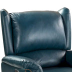 Fauteuil inclinable électrique Eduardo en cuir véritable avec port USB (ensemble de 2)