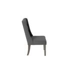 Ensemble de salle à manger extensible gris rustique 9 pièces Best Quality Furniture