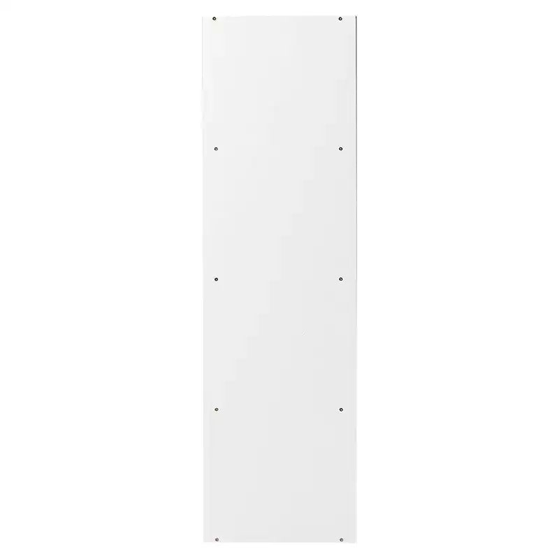 Hodedah HID44 Meuble de rangement multifonctionnel fermé à 8 portes pour la maison et le bureau, finition bois de hêtre