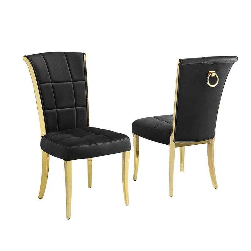 Ensemble de salle à manger rond 5 pièces Best Quality Furniture D325-SC324-7