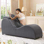 Mixoy Chaise de Yoga d'intérieur, Chaise longue de yoga incurvée pour adultes, étirements, exercices, relaxation