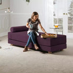 Lit de repos / Lit pliant grand format (Queen-Size) - Microvelours