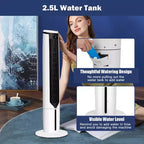 Refroidisseur d'air par évaporation 3-en-1 Costway 41'' Ventilateur tour portable Humidificateur