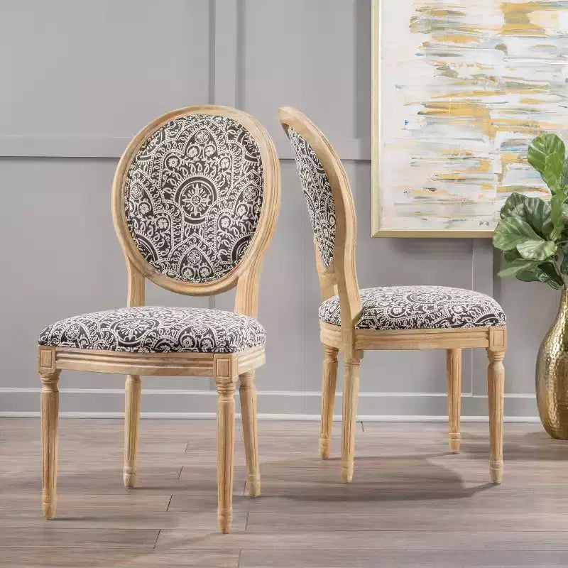 Lot de 2 chaises de salle à manger Phinnaeus - Christopher Knight Home