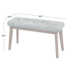 Ensemble de salle à manger 4 pièces en bois massif Nettie de Simple Living
