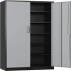 Armoire de rangement de garage en métal