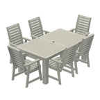 Ensemble de salle à manger d'extérieur 7 pièces HIGHWOOD PROFESSIONAL 42x72
