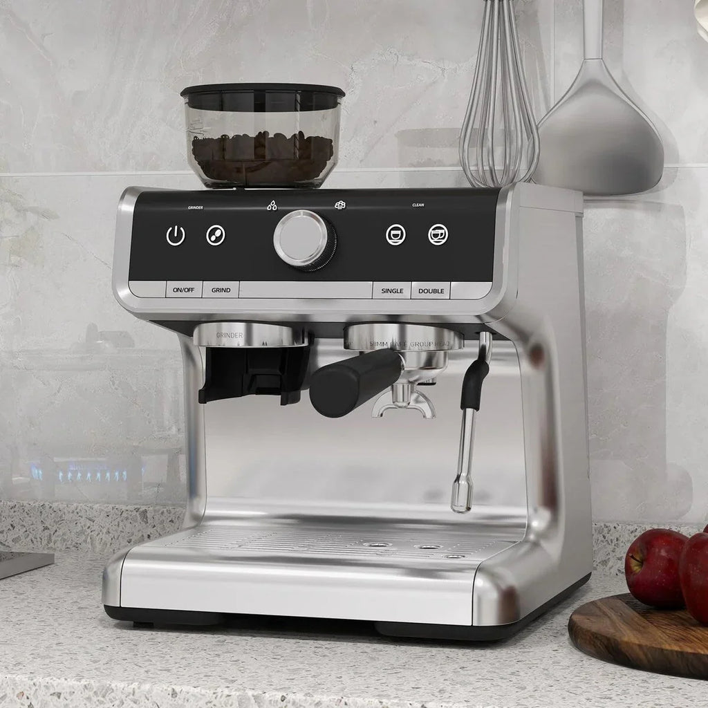 Machine à café expresso, avec moulin, réservoir d'eau de 2,8 L
