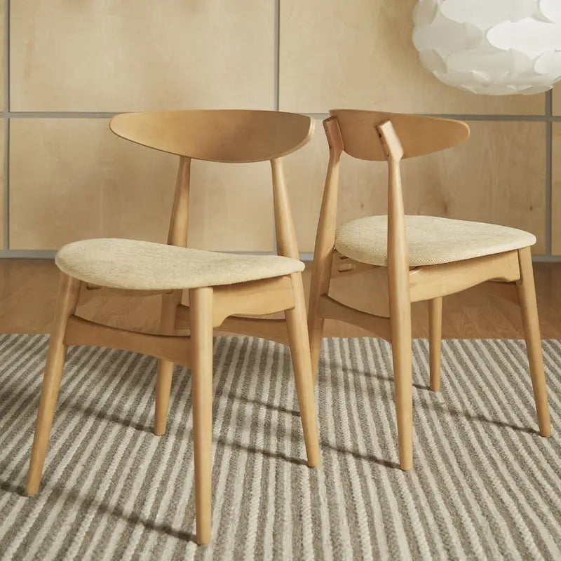 Ensemble de salle à manger conique en chêne danois norvégien par iNSPIRE Q Modern