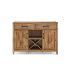 Buffet Crosley Roots en finition naturelle - 52 L x 18 P x 36 H