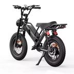 Vélo électrique Eilleo 20 Fat Tire, Moteur 750 W (920 W en pointe), 40 km/h, Autonomie 80-110 km, Batterie 48 V 15,6 Ah, Double Suspension, Shimano 7 vitesses