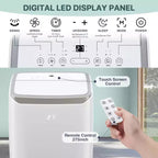 Climatiseur Portable de 14 000 BTU, Refroidit Jusqu'à 70 m², Unité de Climatisation Portable avec Déshumidificateur