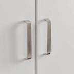 Armoire de chambre autonome à 2 portes avec tringle à vêtements