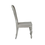 Chaise d'appoint à dossier droit Splat de Magnolia Manor (lot de 2)