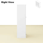 Armoire penderie placard 59L Grande armoire autonome blanche